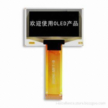 OLED Display for Mobile Phones, with 1.54-inch Module and 128 x 64 Dot Matrix, Comes in White